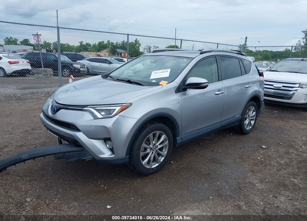 2017 TOYOTA RAV4 HYBRID LIMITED VIN: JTMDJREVXHD063974