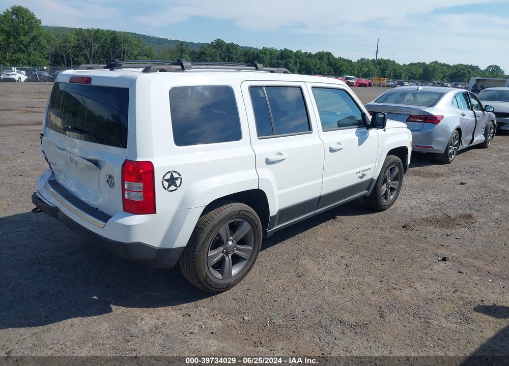 2013 JEEP PATRIOT LATITUDE VIN: 1C4NJRFB0DD281294