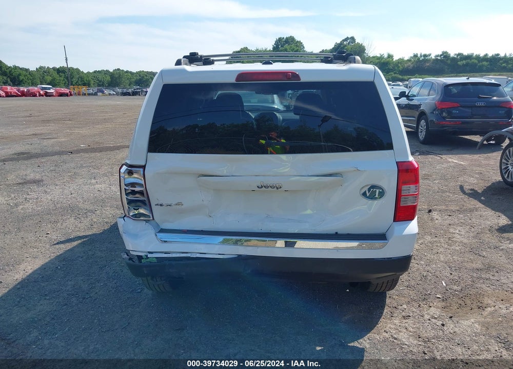 2013 JEEP PATRIOT LATITUDE VIN: 1C4NJRFB0DD281294