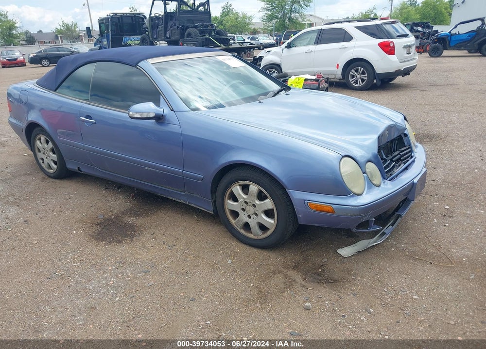 2003 MERCEDES-BENZ CLK 320 VIN: WDBLK65G93T133485