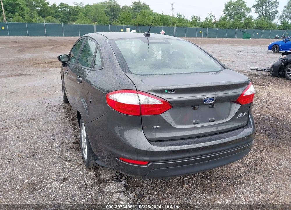 2018 FORD FIESTA SE VIN: 3FADP4BJ8JM101687