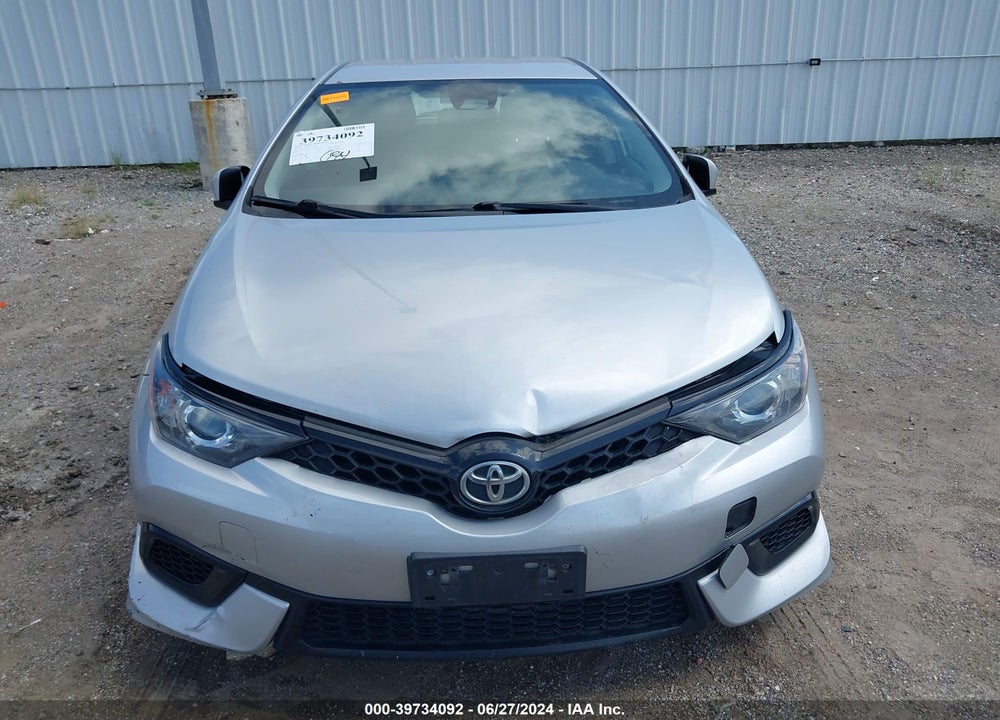 2018 TOYOTA COROLLA IM VIN: JTNKARJE7JJ570640