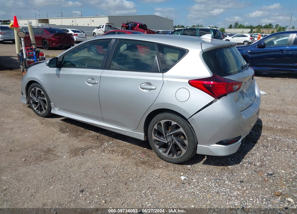2018 TOYOTA COROLLA IM VIN: JTNKARJE7JJ570640