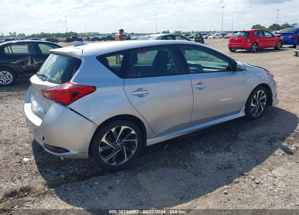 2018 TOYOTA COROLLA IM VIN: JTNKARJE7JJ570640