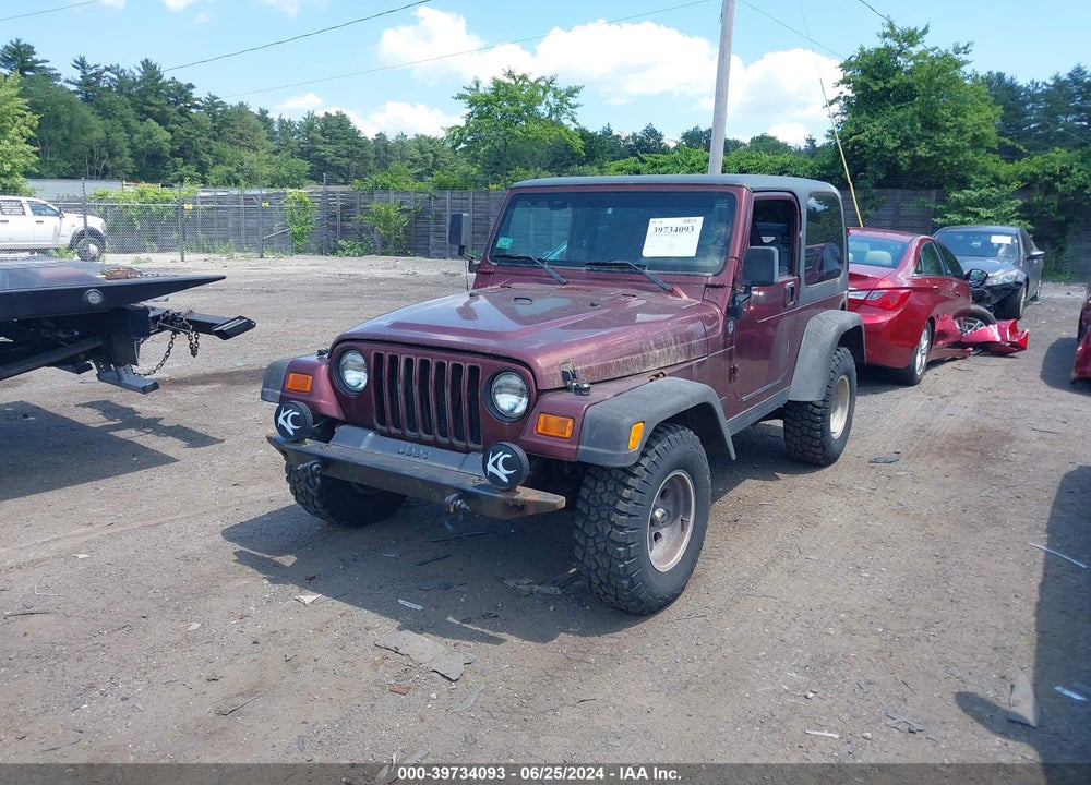 2002 JEEP WRANGLER SPORT VIN: 1J4FA49S02P753194