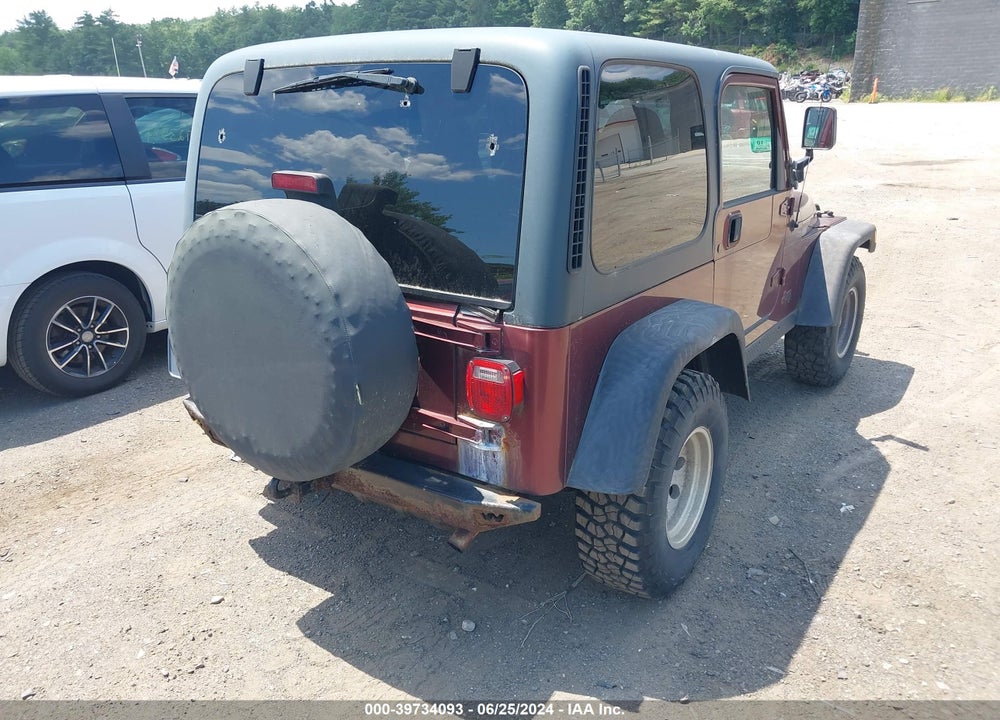 2002 JEEP WRANGLER SPORT VIN: 1J4FA49S02P753194
