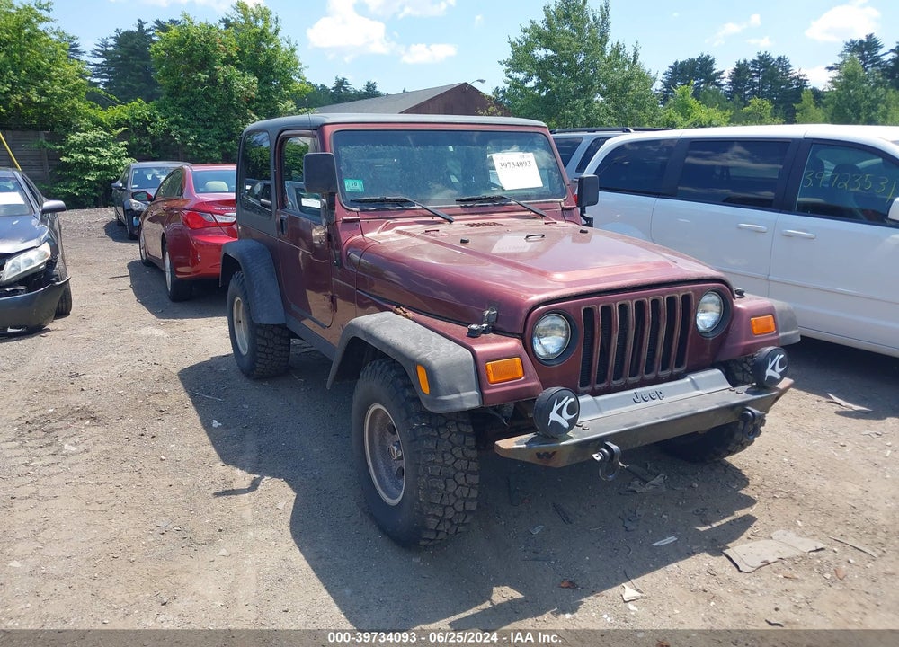 2002 JEEP WRANGLER SPORT VIN: 1J4FA49S02P753194