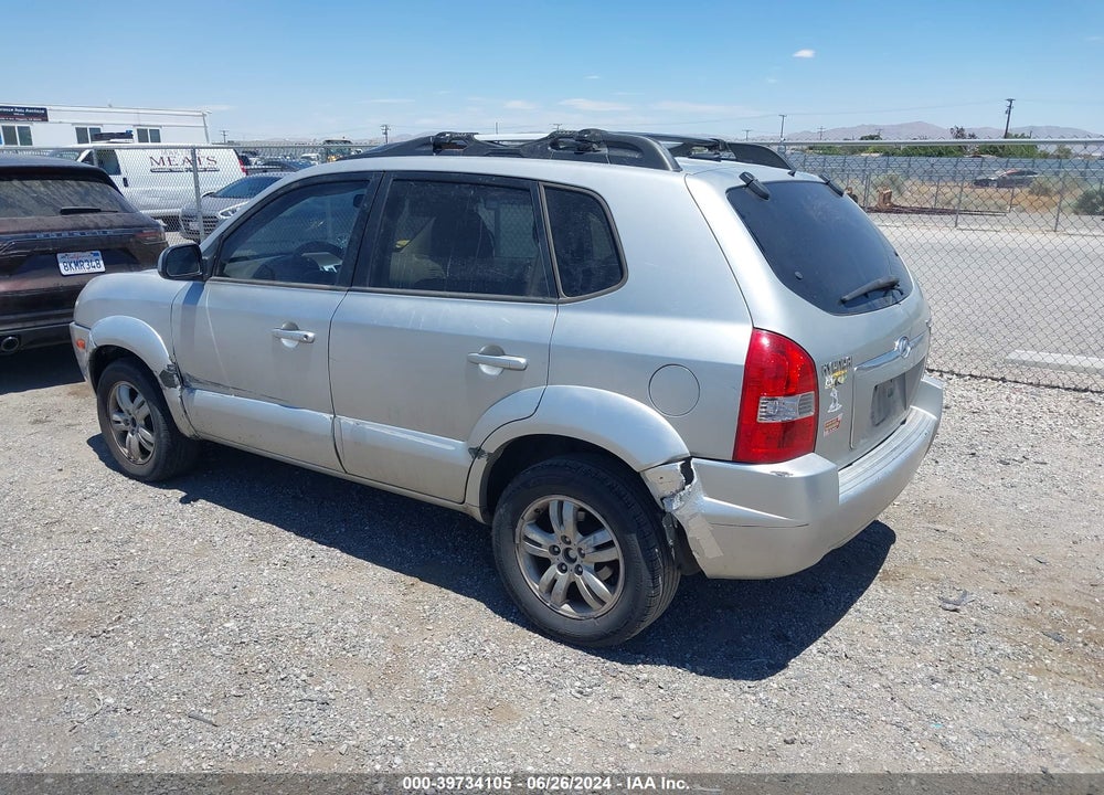 2008 HYUNDAI TUCSON LIMITED V6/SE VIN: KM8JN12D78U897961