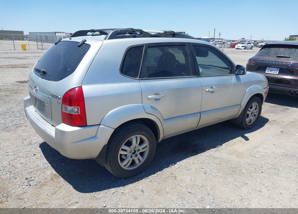 2008 HYUNDAI TUCSON LIMITED V6/SE VIN: KM8JN12D78U897961