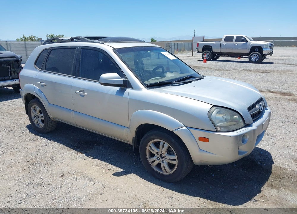 2008 HYUNDAI TUCSON LIMITED V6/SE VIN: KM8JN12D78U897961