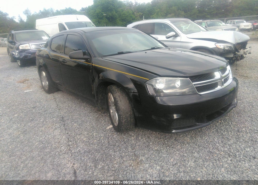 2014 DODGE AVENGER SE VIN: 1C3CDZAB6EN200658