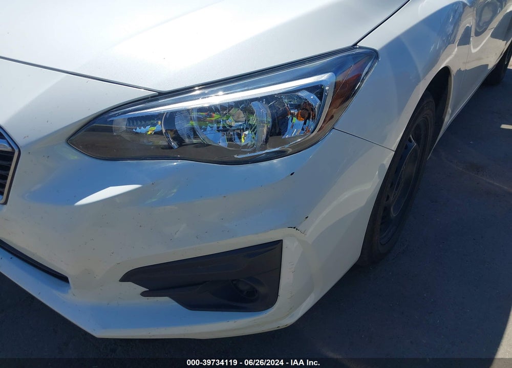 2017 SUBARU IMPREZA 2.0I VIN: 4S3GTAA62H3734454