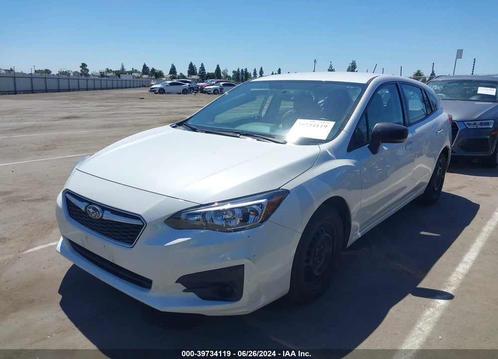 2017 SUBARU IMPREZA 2.0I VIN: 4S3GTAA62H3734454