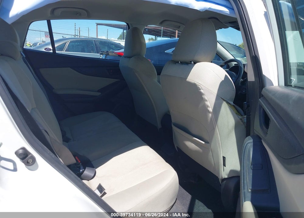 2017 SUBARU IMPREZA 2.0I VIN: 4S3GTAA62H3734454