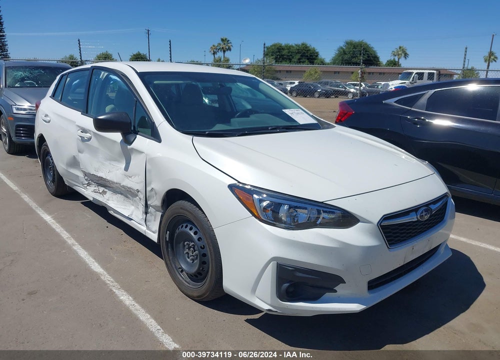 2017 SUBARU IMPREZA 2.0I VIN: 4S3GTAA62H3734454