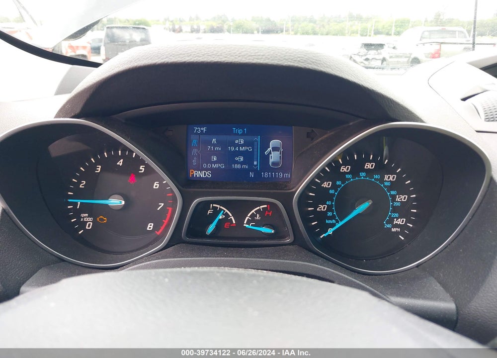 2014 FORD ESCAPE SE VIN: 1FMCU9G95EUC50727