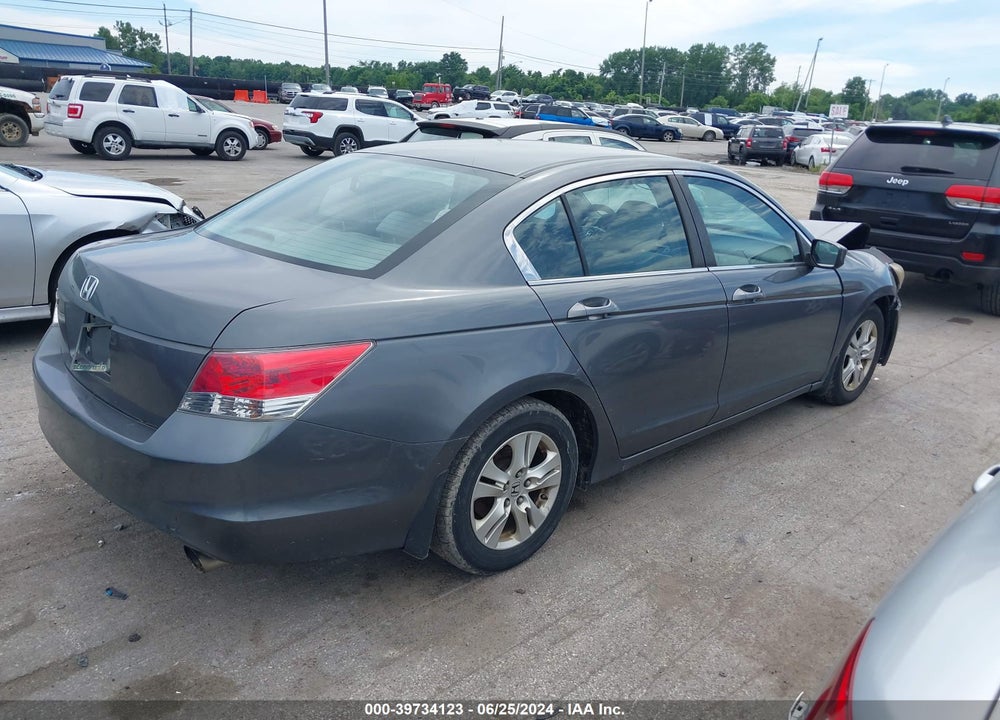 2009 HONDA ACCORD 2.4 LX-P VIN: 1HGCP26489A048692