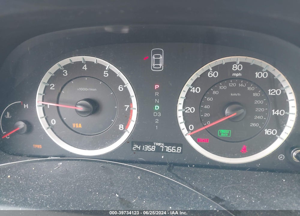 2009 HONDA ACCORD 2.4 LX-P VIN: 1HGCP26489A048692