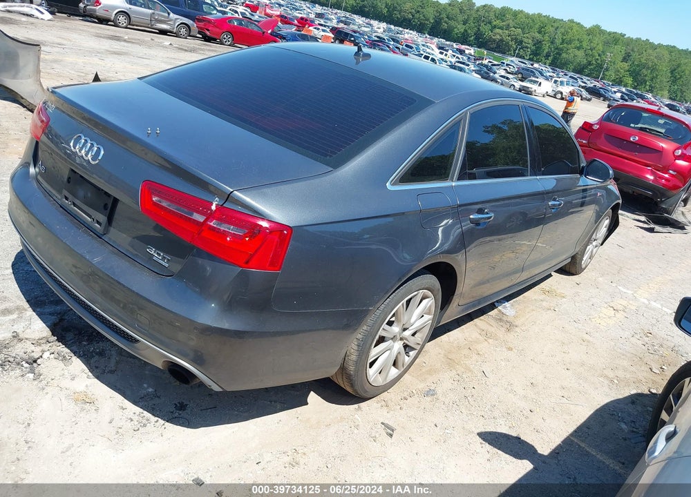 2015 AUDI A6 3.0T PREMIUM PLUS VIN: WAUFGAFC8FN027646