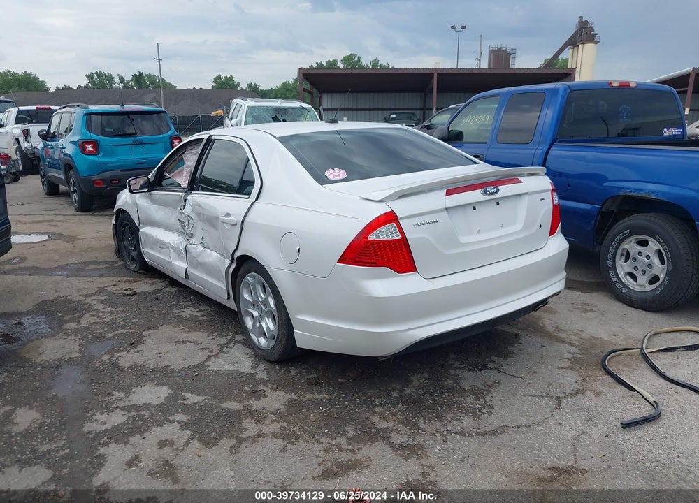 2011 FORD FUSION SE VIN: 3FAHP0HA8BR194393