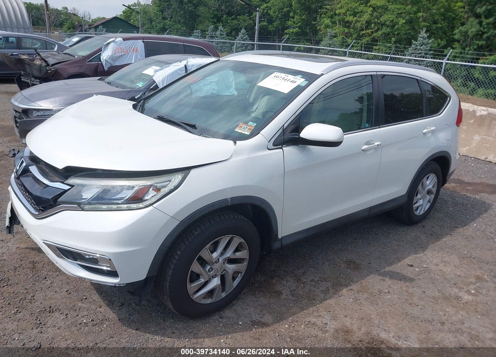 2016 HONDA CR-V EX-L VIN: 5J6RM4H7XGL017508