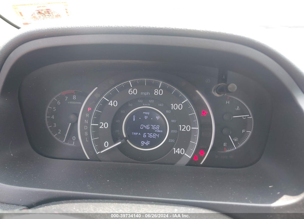 2016 HONDA CR-V EX-L VIN: 5J6RM4H7XGL017508