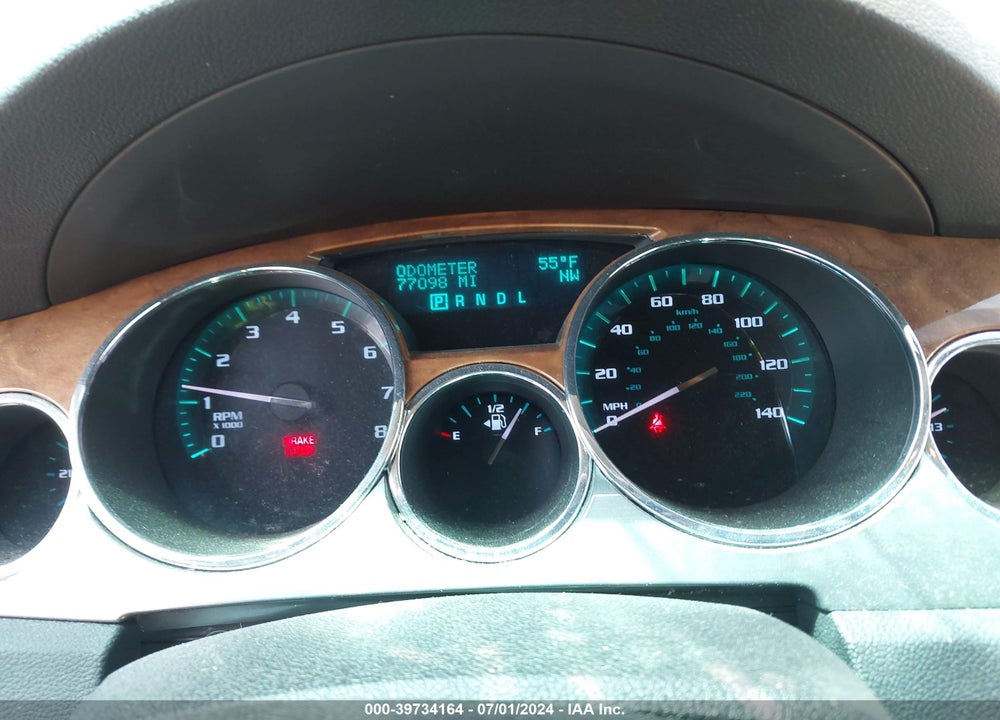 2011 BUICK ENCLAVE 1XL VIN: 5GAKRBED1BJ102797