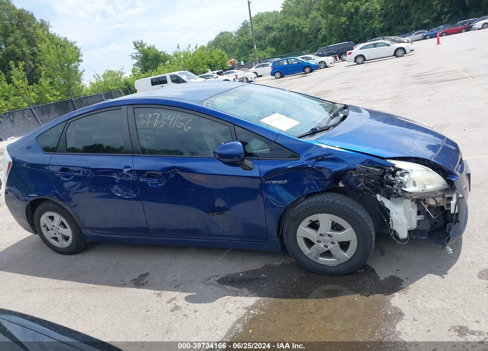 2010 TOYOTA PRIUS III VIN: JTDKN3DU2A0149522
