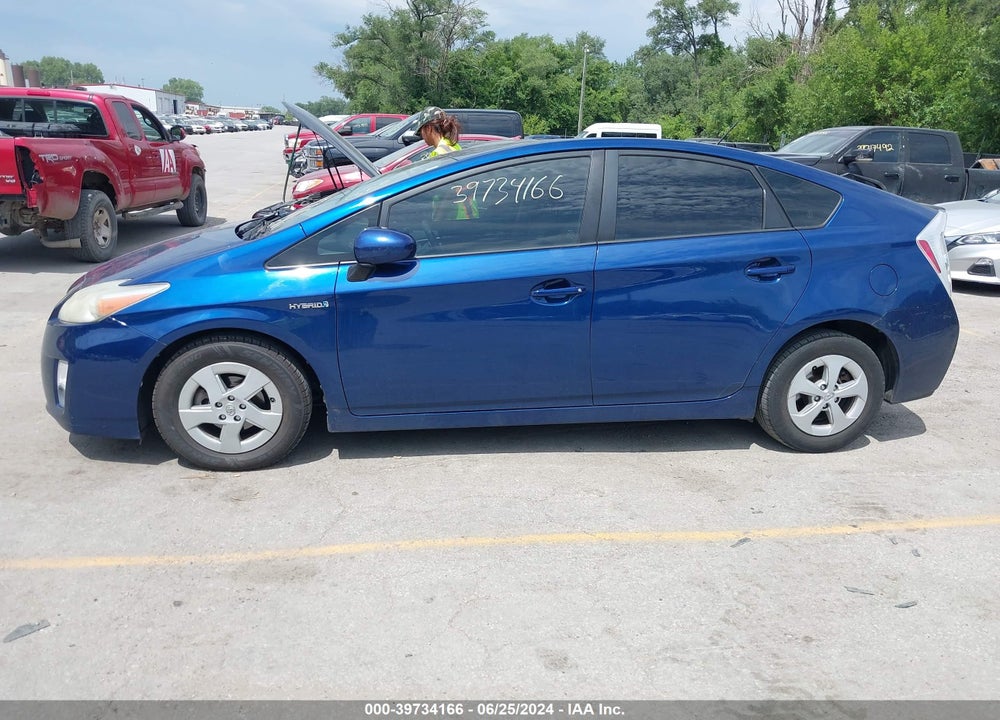 2010 TOYOTA PRIUS III VIN: JTDKN3DU2A0149522