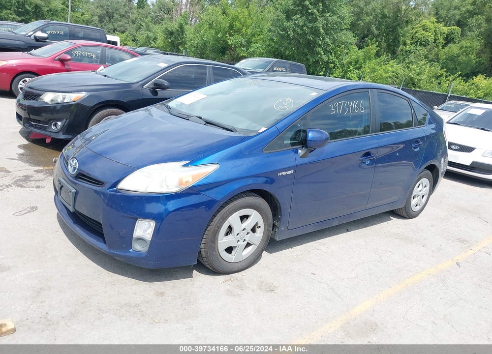 2010 TOYOTA PRIUS III VIN: JTDKN3DU2A0149522