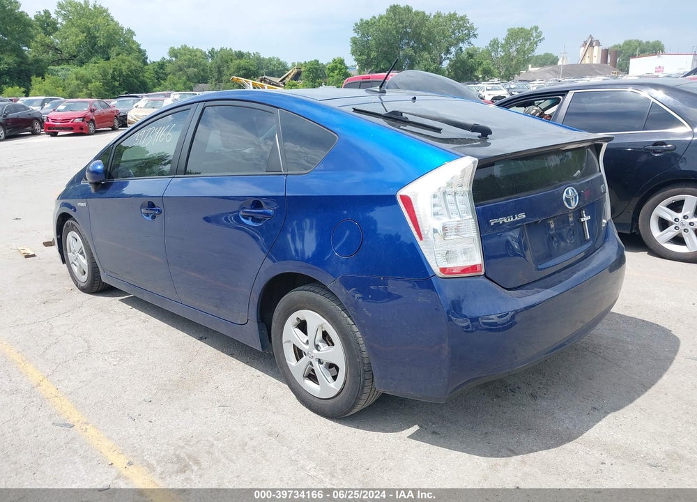 2010 TOYOTA PRIUS III VIN: JTDKN3DU2A0149522