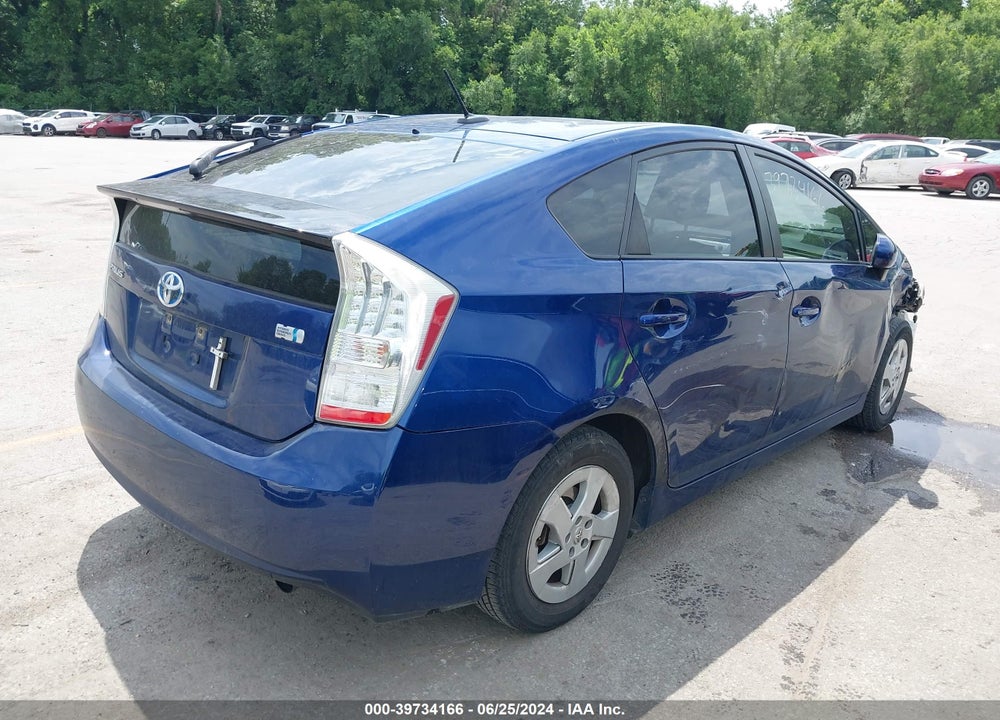 2010 TOYOTA PRIUS III VIN: JTDKN3DU2A0149522
