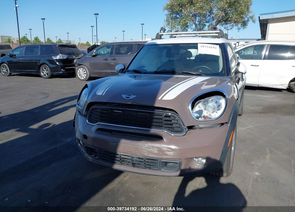2014 MINI COUNTRYMAN COOPER S VIN: WMWZC3C55EWP27790