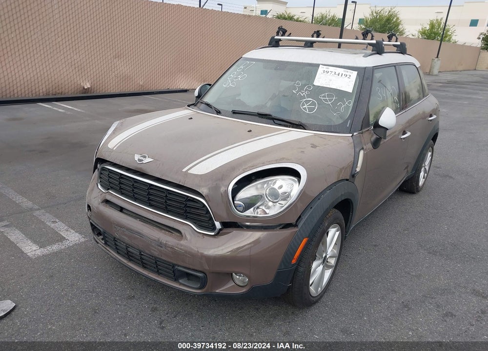 2014 MINI COUNTRYMAN COOPER S VIN: WMWZC3C55EWP27790