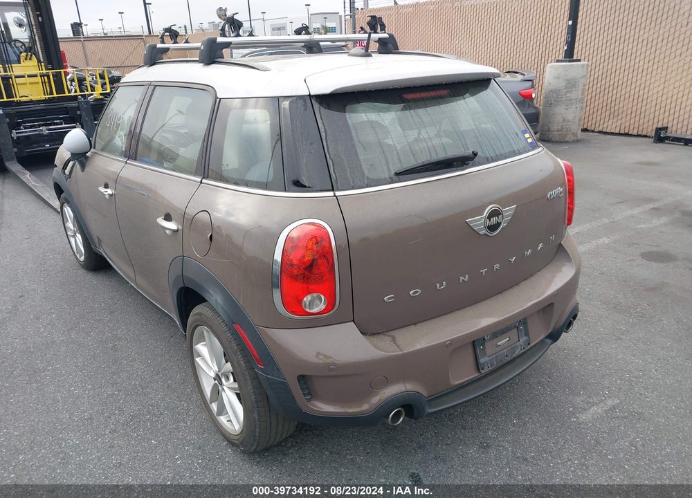 2014 MINI COUNTRYMAN COOPER S VIN: WMWZC3C55EWP27790