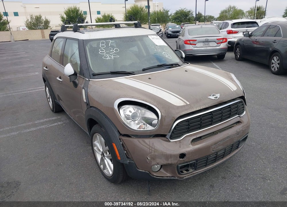 2014 MINI COUNTRYMAN COOPER S VIN: WMWZC3C55EWP27790