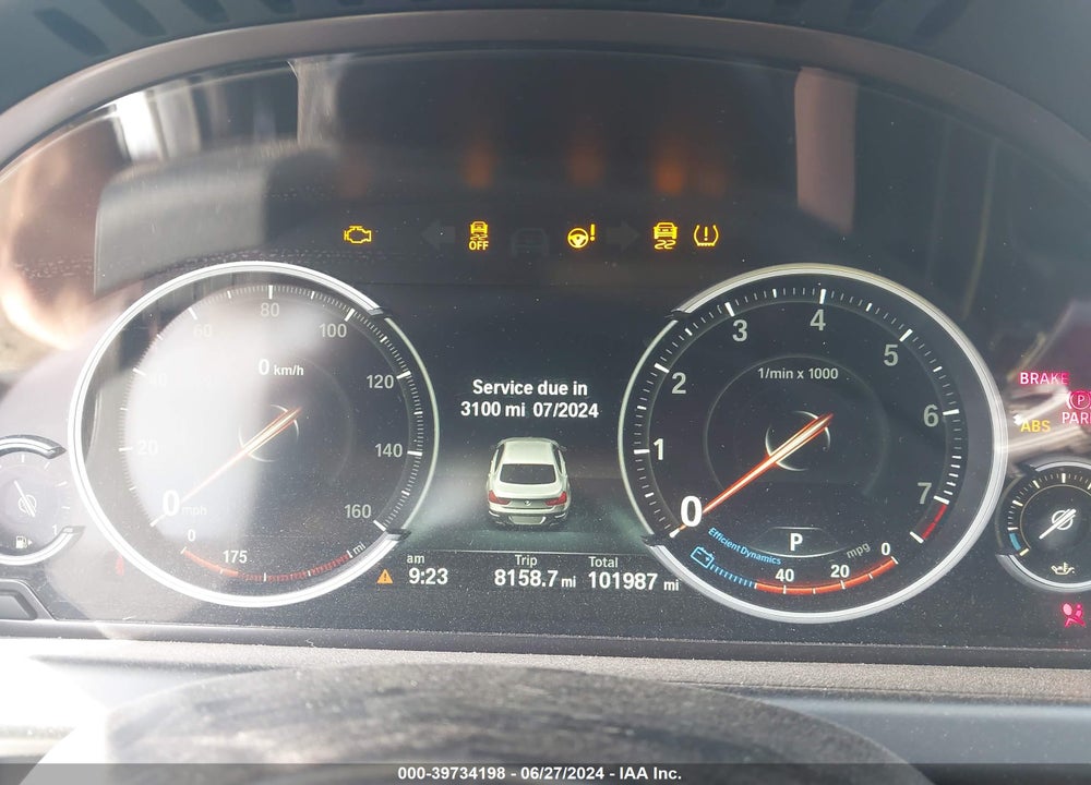 2015 BMW 640I GRAN COUPE VIN: WBA6A0C55FD318368