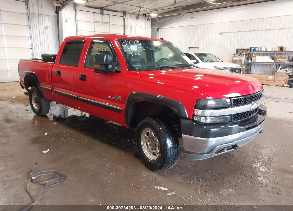 2002 CHEVROLET SILVERADO 2500HD LT VIN: 1GCHK23132F238356