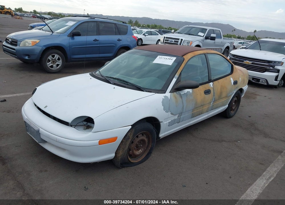 1996 PLYMOUTH NEON VIN: 1P3ES27C5TD708673