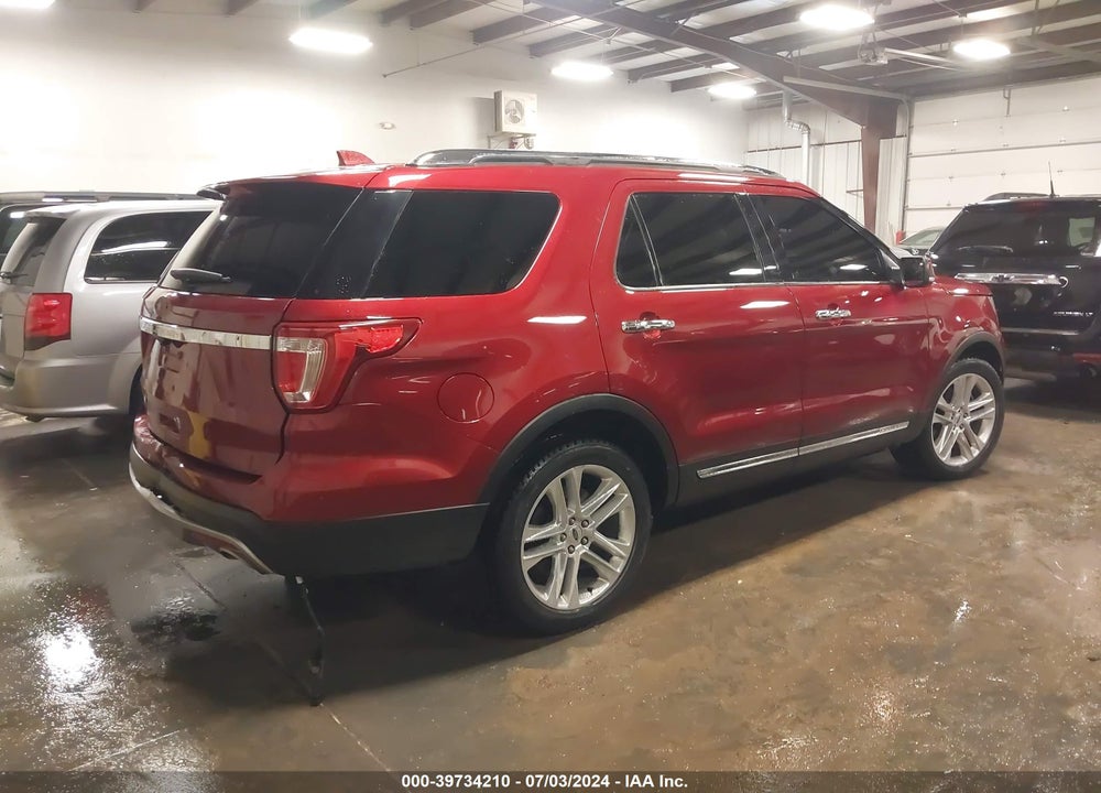 2017 FORD EXPLORER LIMITED VIN: 1FM5K8FH4HGE28986