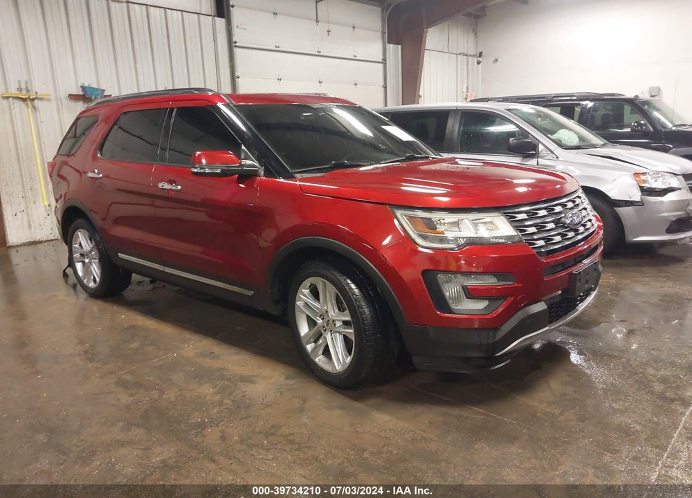 2017 FORD EXPLORER LIMITED VIN: 1FM5K8FH4HGE28986
