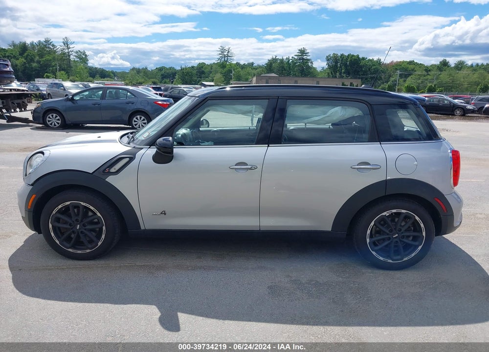 2012 MINI COOPER S COUNTRYMAN VIN: WMWZC5C54CWL64326