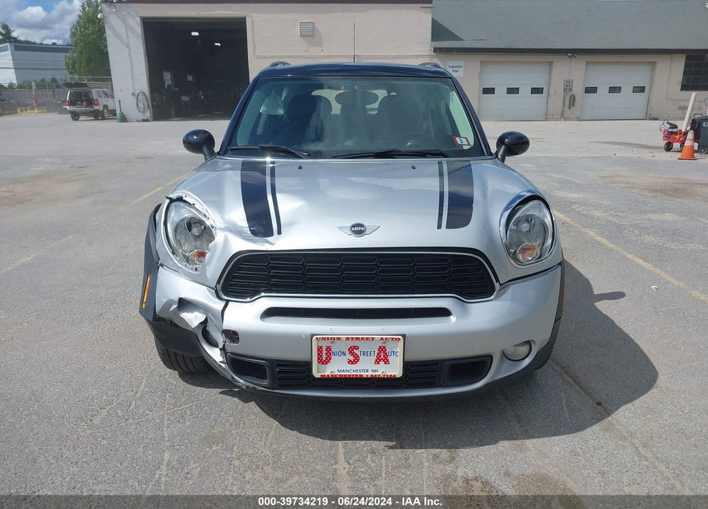 2012 MINI COOPER S COUNTRYMAN VIN: WMWZC5C54CWL64326