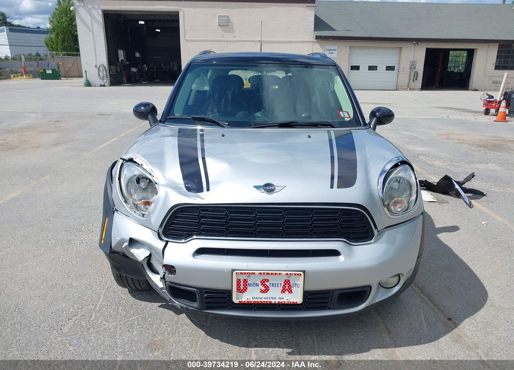 2012 MINI COOPER S COUNTRYMAN VIN: WMWZC5C54CWL64326