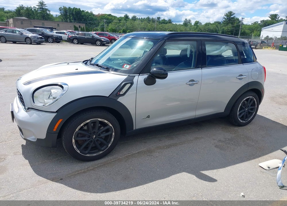 2012 MINI COOPER S COUNTRYMAN VIN: WMWZC5C54CWL64326