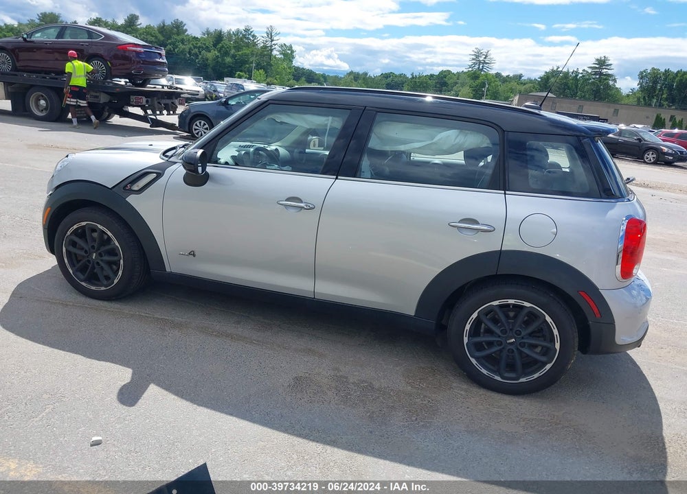2012 MINI COOPER S COUNTRYMAN VIN: WMWZC5C54CWL64326