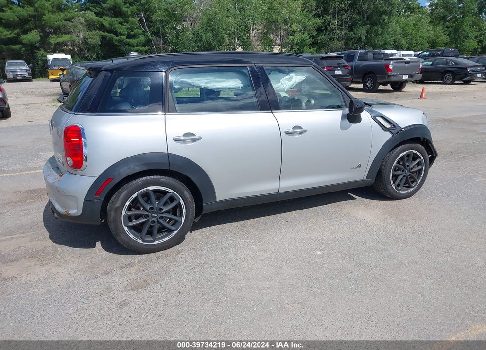 2012 MINI COOPER S COUNTRYMAN VIN: WMWZC5C54CWL64326