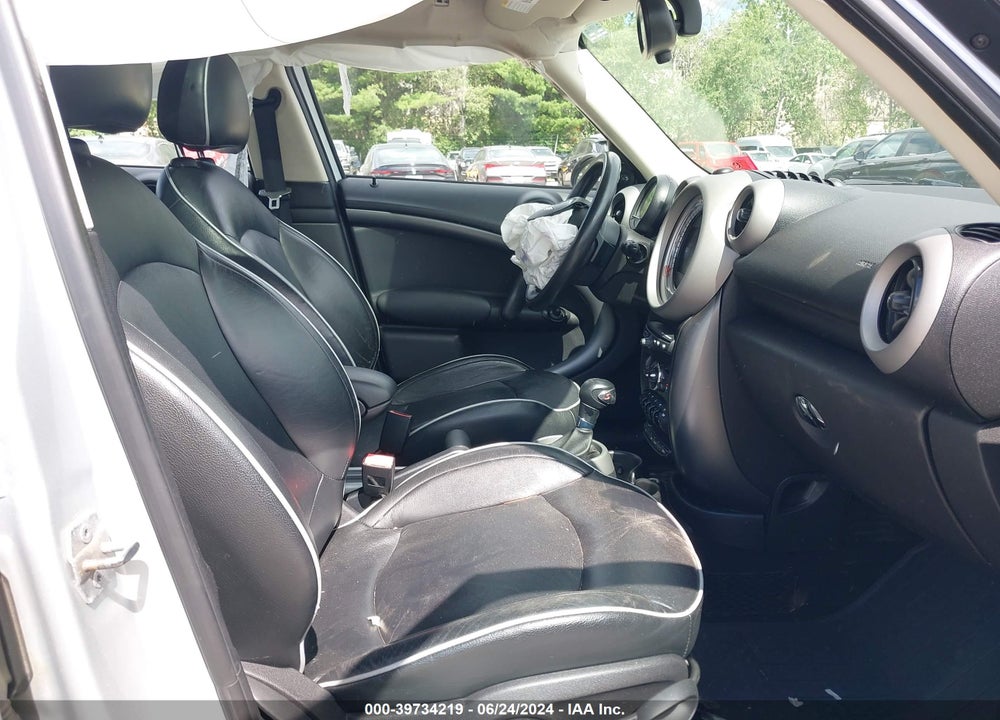 2012 MINI COOPER S COUNTRYMAN VIN: WMWZC5C54CWL64326