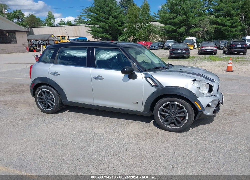 2012 MINI COOPER S COUNTRYMAN VIN: WMWZC5C54CWL64326
