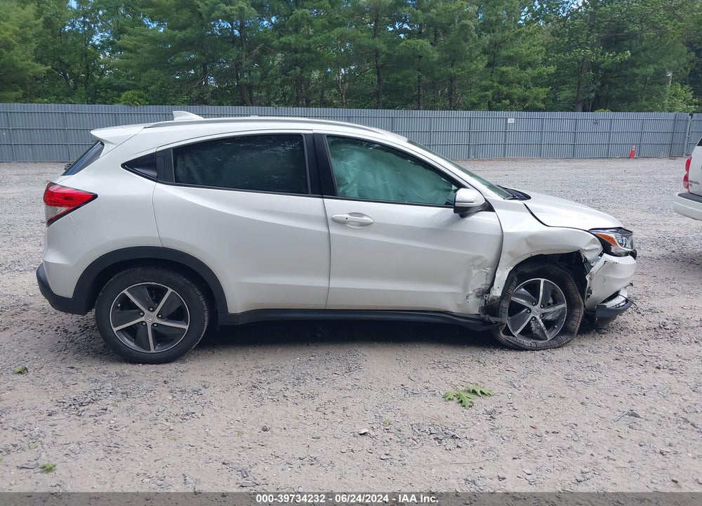 2022 HONDA HR-V AWD EX VIN: 3CZRU6H5XNM762460